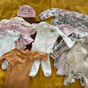 17 piece newborn bundle!